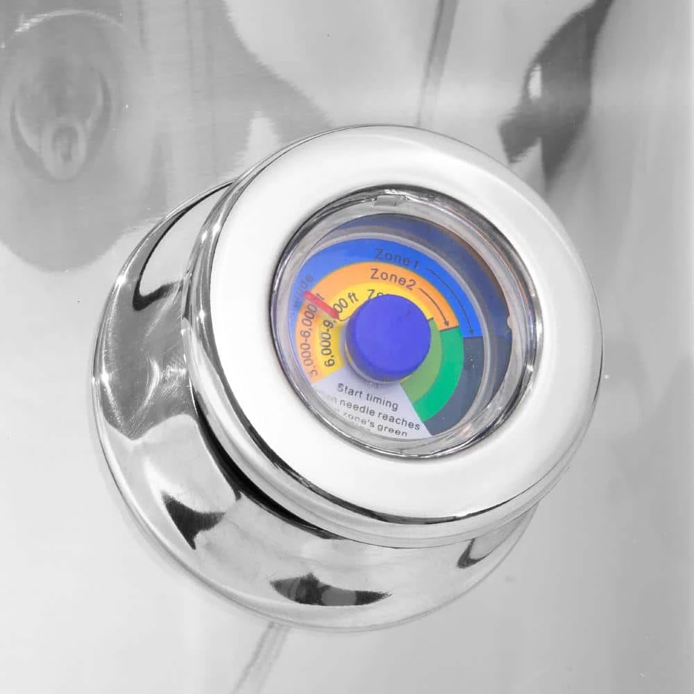 20 qt. Water Bath Silver Stainless Steel Gas Electric Stock Pots with Temperature Indicator and Canning Jars by Barton - Image 6