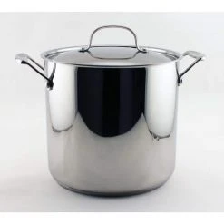 EarthChef Premium 10 qt. Stainless Steel Stock Pot with Lid by BergHOFF