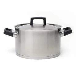 Ron 6.8 qt. Stainless Steel Stock Pot with Lid by BergHOFF