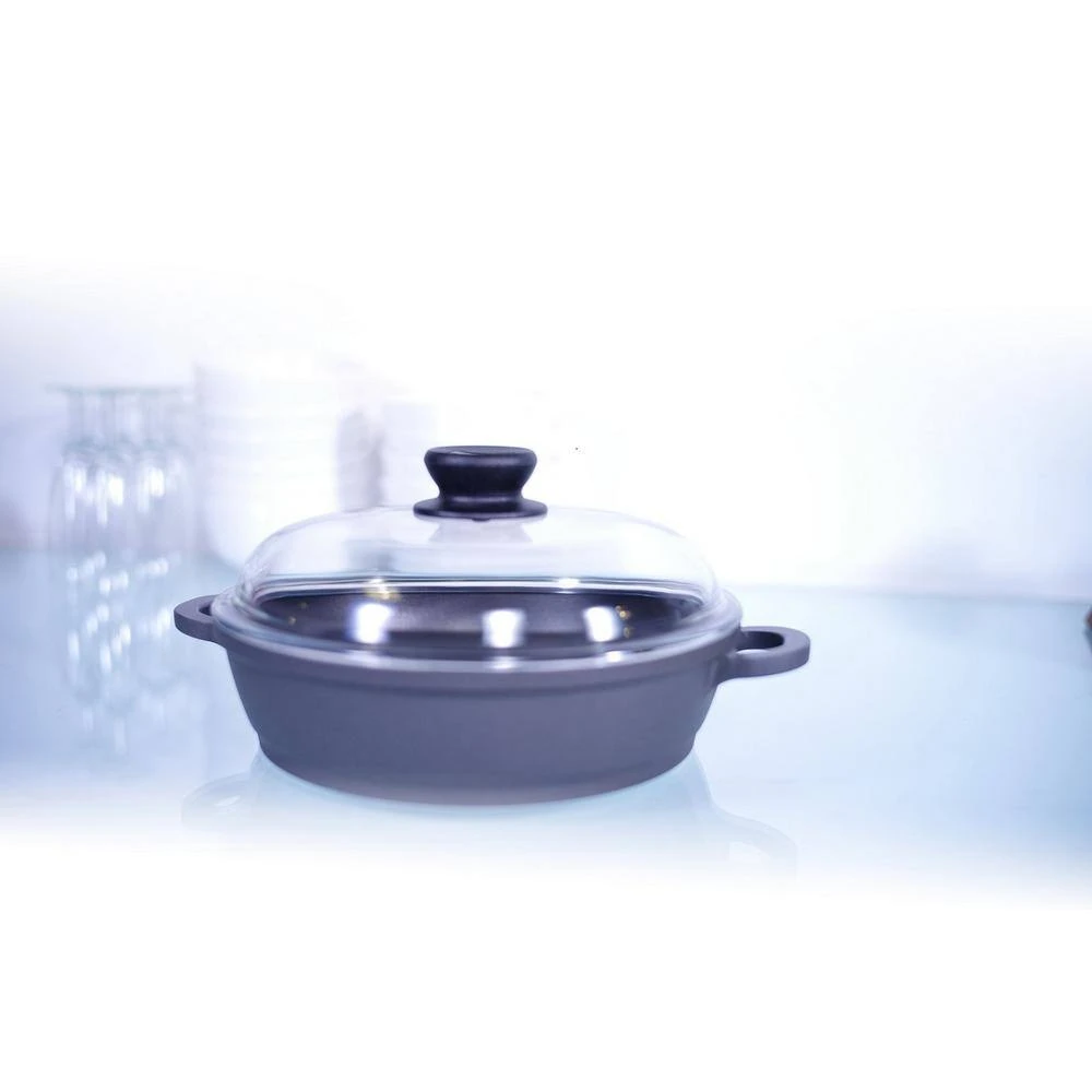 Tradition 2 Qt. Non Stick Cast Aluminum Saute Casserole with Lid by Berndes - Image 3