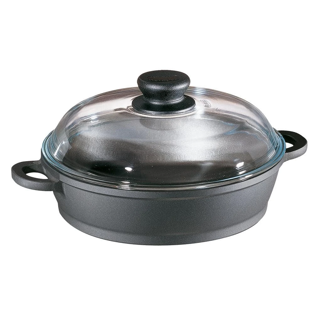 Tradition 2 Qt. Non Stick Cast Aluminum Saute Casserole with Lid by Berndes