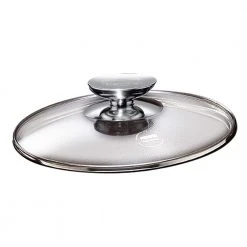 SignoCast 10 in. Glass Lid with Stainless Knob by Berndes