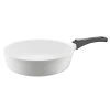 Vario Click Pearl 6 qt. Cast Aluminum Ceramic Nonstick Saute Pan in White by Berndes