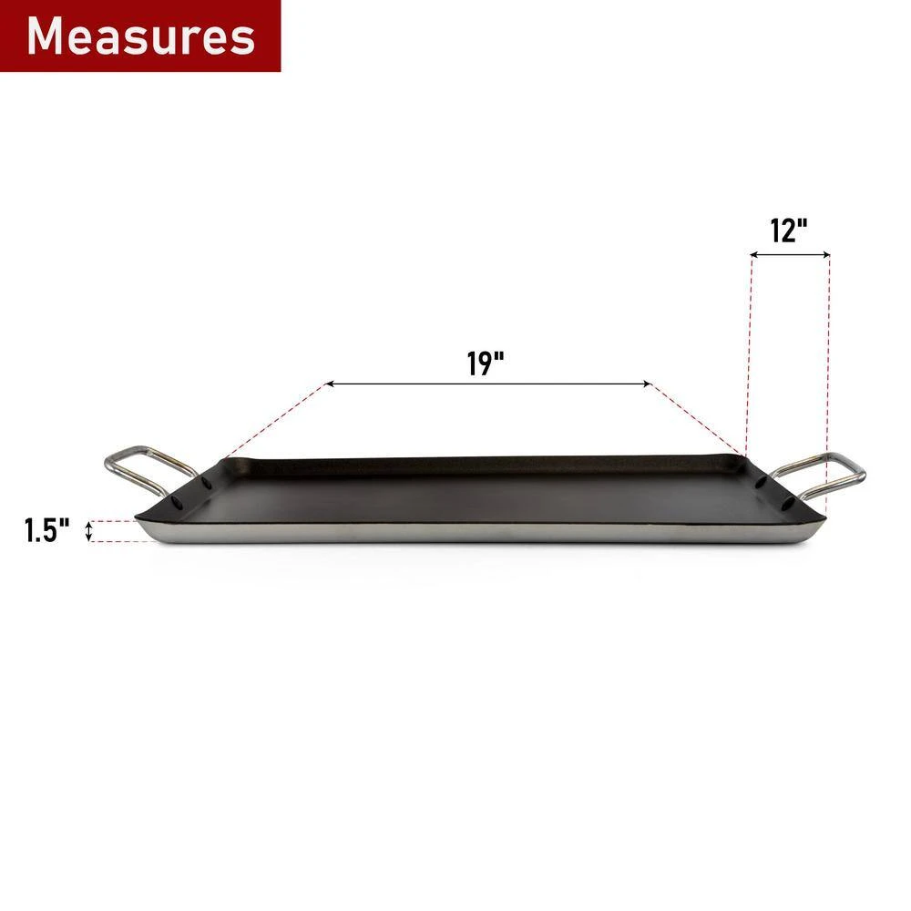 Aluminum Griddle with Side Handles by Better Chef - Image 3