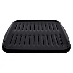 2-Piece Porcelain Heavy-Duty Broiler Pan and Grill Set by CERTIFIED APPLIANCE ACCESSORIES