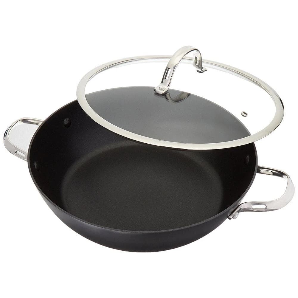 5 qt. Hard-Anodized Aluminum Nonstick Saute Pan in Black with Glass Lid by Cooks Standard - Image 7