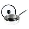 4.5 qt. Hybrid Quick Release Saute Pan with Glass Lid by Black Cube