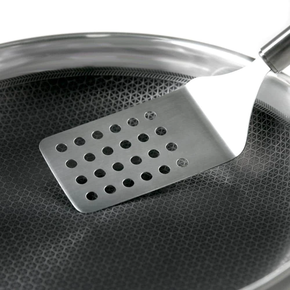 12.5 in. Hybrid Quick Release Wok in Stainless Steel by Black Cube - Image 5