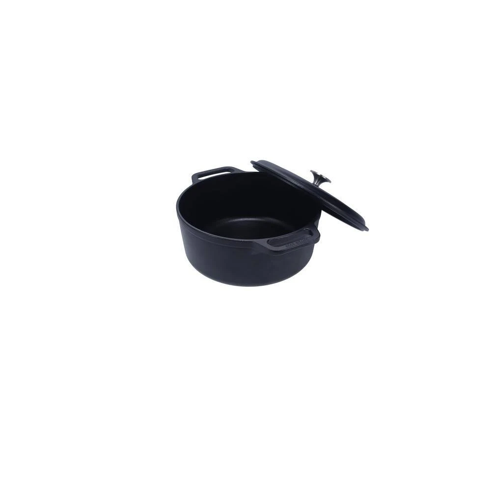 6Qt Dutch Oven made from Black Seasoned Cast Iron by Victoria - Image 5