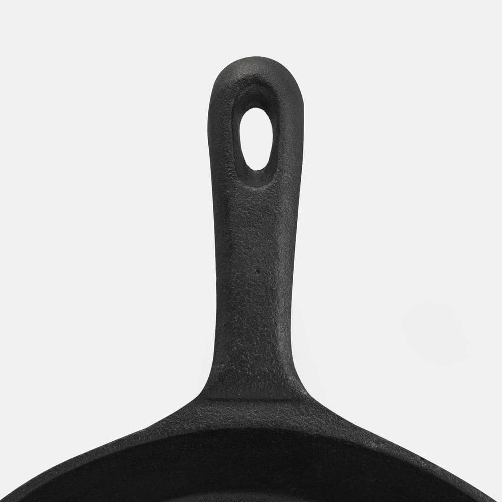 10 in. Cast Iron Skillet in Black by ExcelSteel - Image 3