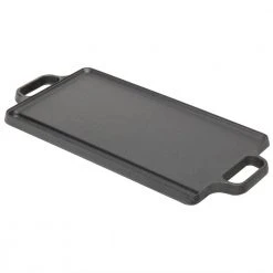 19 in. Pre-Seasoned Cast Iron Griddle by Home Basics