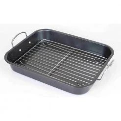 5.75 Qt. Steel Roasting Pan by Home Basics