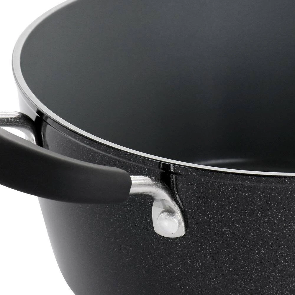 Arlington 4.5 qt. Aluminum Dutch Oven with Lid in Black by KENMORE - Image 5