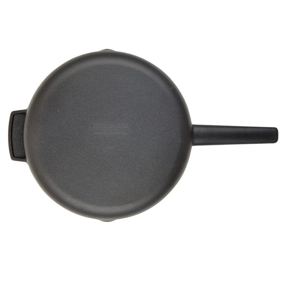Seasoned Cast Iron 12 in. Cast Iron Frying Pan Black by KitchenAid - Image 2