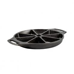 8-Impressions Cast Iron Wedge Pan by Lodge