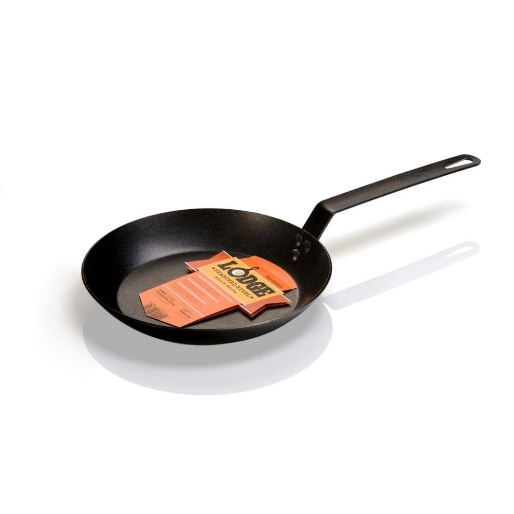 10 in. Carbon Steel Skillet in Black by Lodge - Image 9