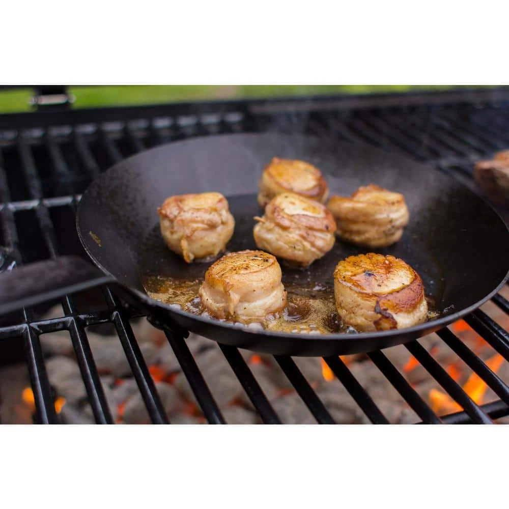 10 in. Carbon Steel Skillet in Black by Lodge - Image 8