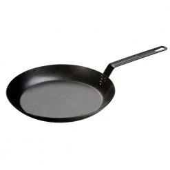 12 in. Carbon Steel Skillet in Black by Lodge