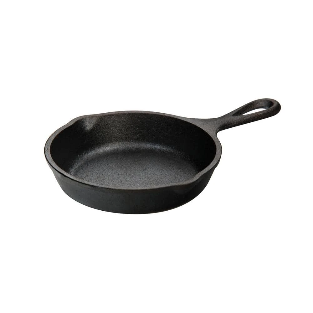 5 in. Pre-Seasoned Mini Cast Iron Skillet by Lodge