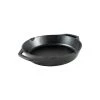 10.25 in. Cast Iron Skillet in Black with Dual Handles by Lodge