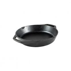 10.25 in. Cast Iron Skillet in Black with Dual Handles by Lodge