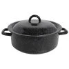 4. 5-qt. Black Enamel Steel Dutch Oven by Mirro