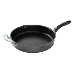 Rangeware 12 in. Steel Nonstick Stovetop Skillets in Black by Nordic Ware