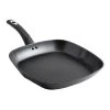 Allston 11.5 in. Aluminum Nonstick Grill Pan in Black by Oster Cuisine