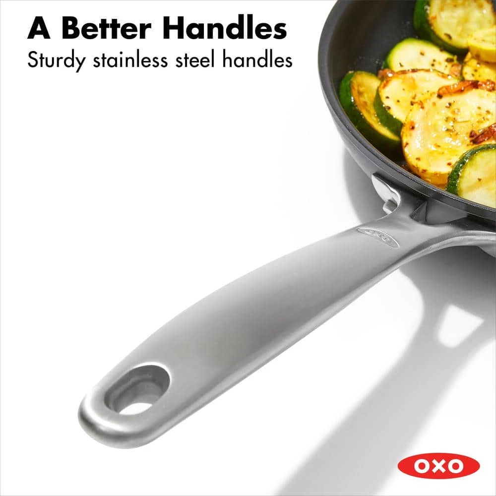10-Piece Good Grips Pro Nonstick Hard Anodized Aluminum Cookware Set by OXO - Image 5