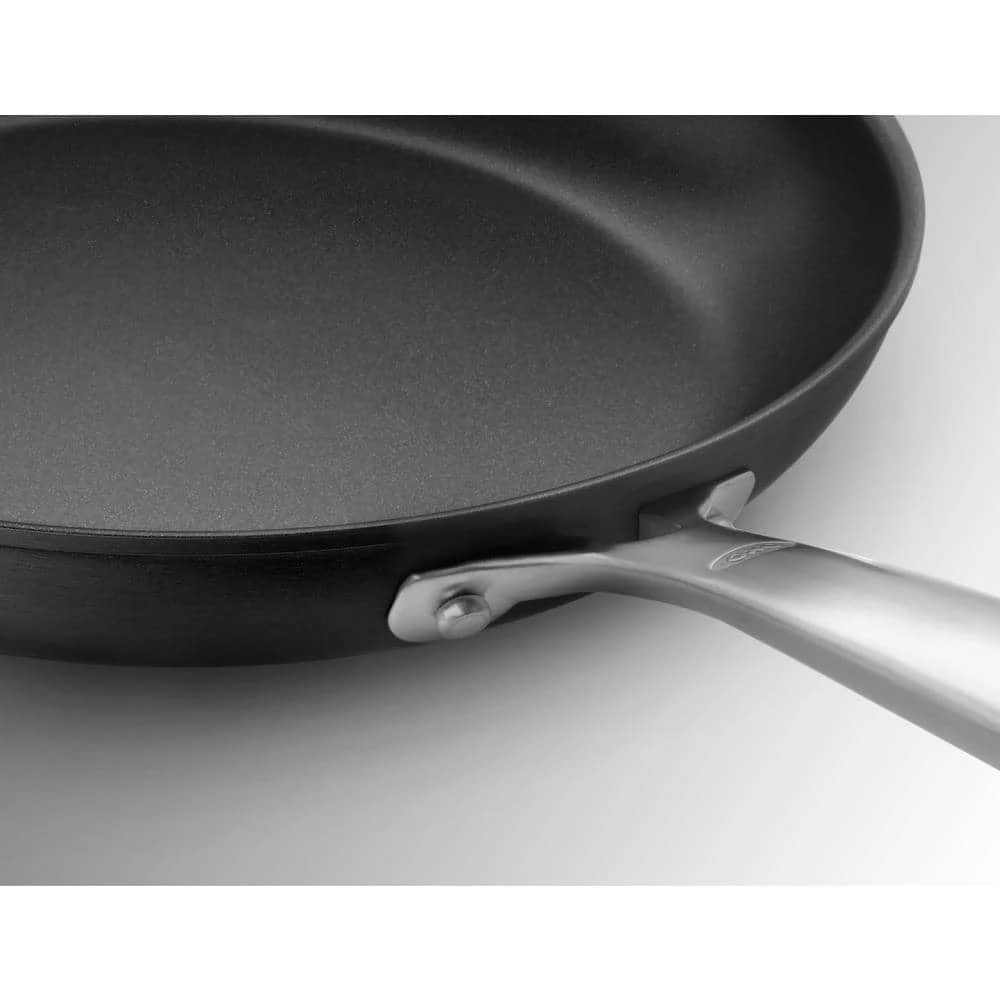 Good Grips 12 in. Hard-Anodized Aluminum Ceramic Nonstick Frying Pan in Black by OXO - Image 4