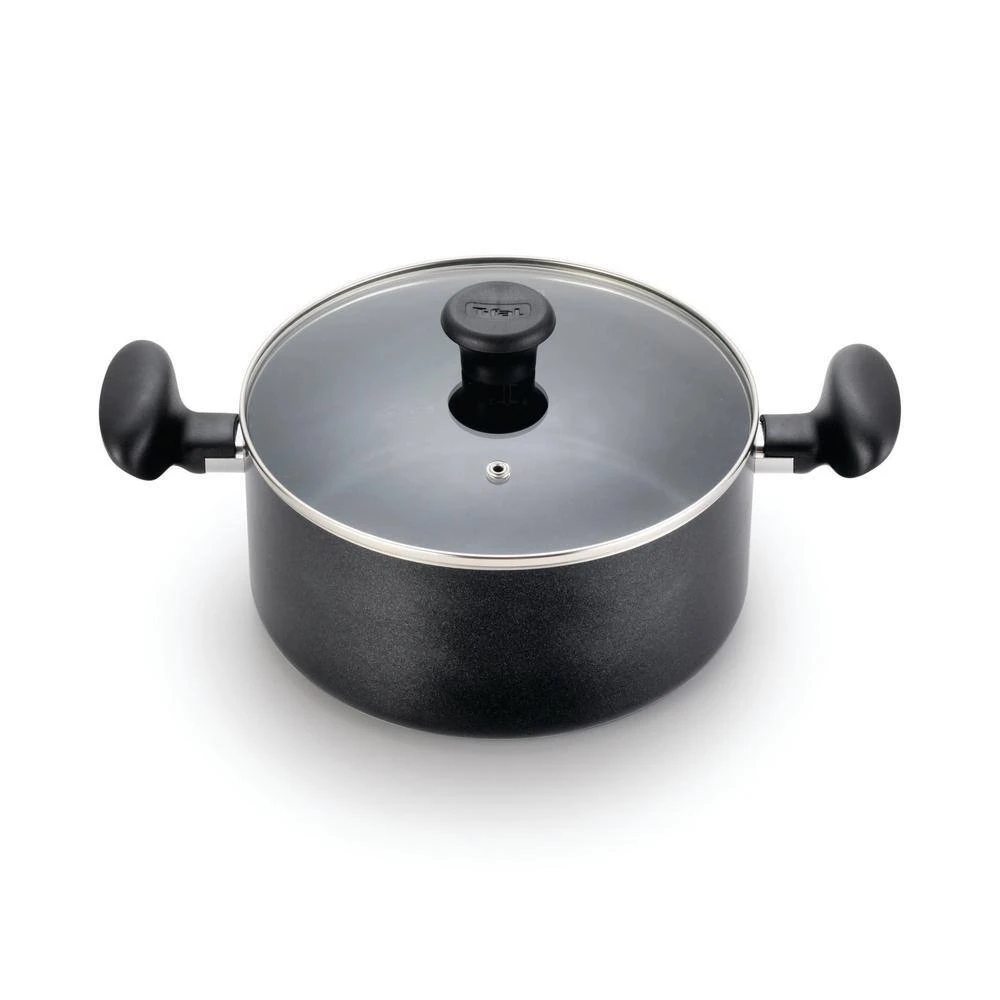 Initiatives 14-Piece Aluminum Ceramic Nonstick Cookware Set in Black by T-fal - Image 3