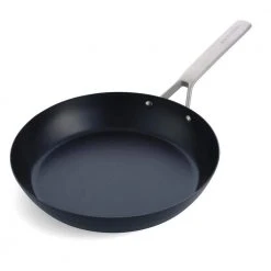 Carbon Pro 12 in. Carbon Steel Frying Pan with Stainless Steel Handle by Merten & Storck