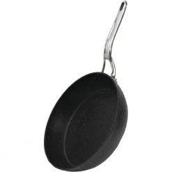 The Rock 12 in. Aluminum Nonstick Frying Pan in Black Speckle by Starfrit
