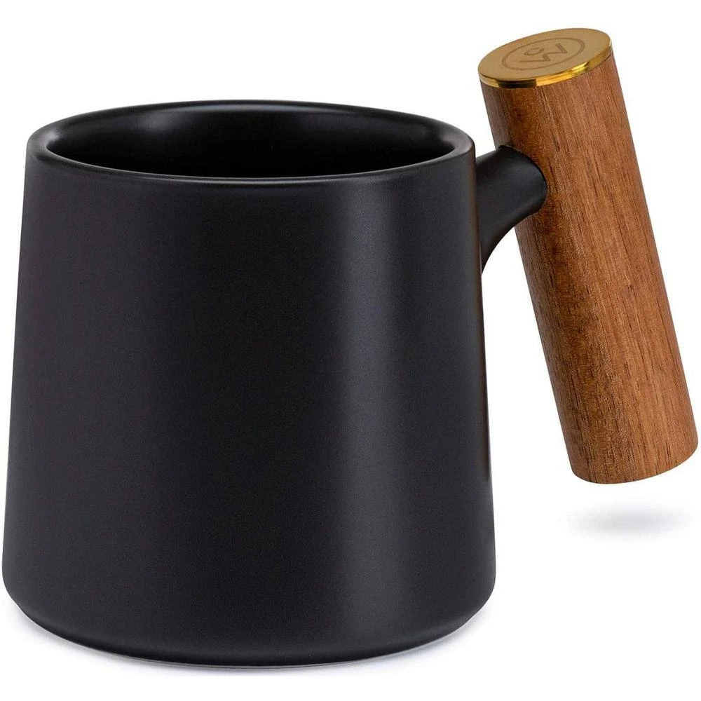 Ceramic Tea Pot with Stainless Steel Tea Infuser and Bamboo Lid, 20 oz. by CHEFWAVE - Image 2