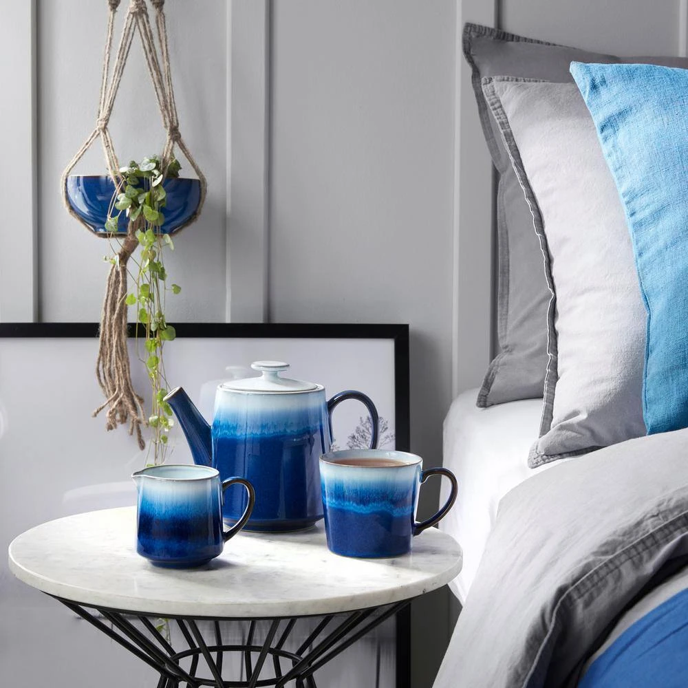 Blue Haze 8-Cup Stoneware Teapot by Denby - Image 4