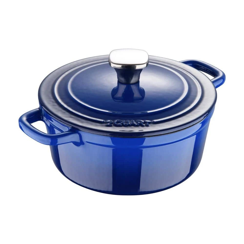 2-qt. Cast iron Dutch Oven with Lid by MasterPRO