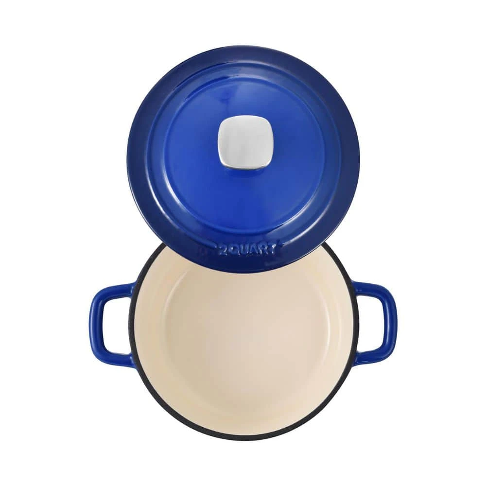 2-qt. Cast iron Dutch Oven with Lid by MasterPRO - Image 3