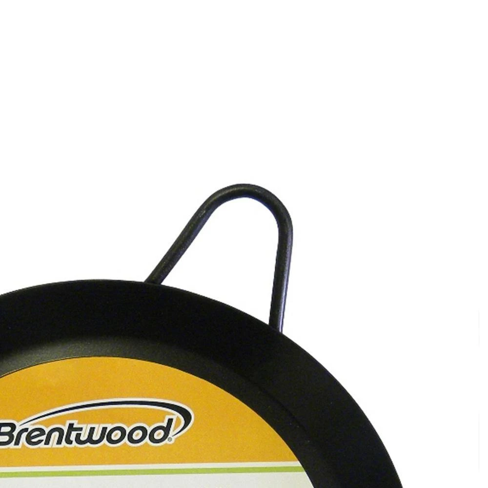 8.5in. x 8.5 in. Gray Aluminum Nonstick Griddle/Skillet by Brentwood - Image 2