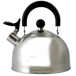 Carterton 6-Cup Stainless Steel Whistling Tea Kettle by Mr. Coffee