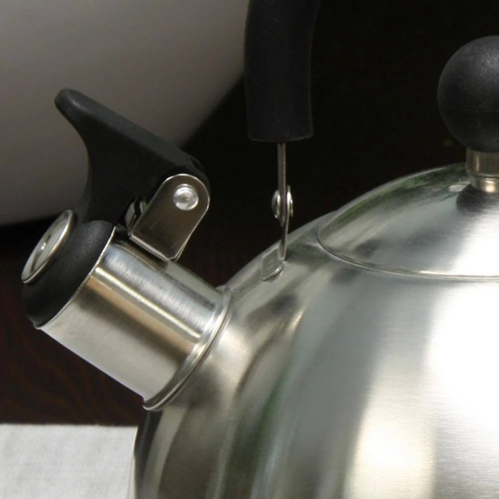 Carterton 6-Cup Stainless Steel Whistling Tea Kettle by Mr. Coffee - Image 2