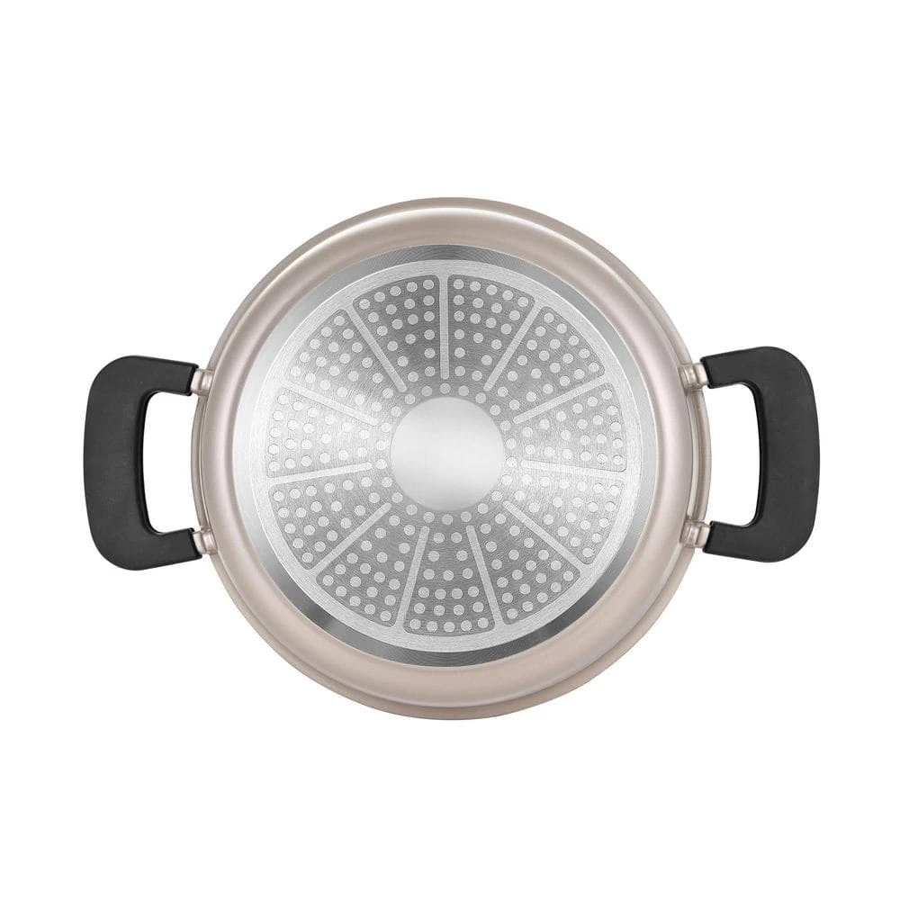 4.5 qt. Cast Aluminum Dutch Oven in Champagne with Lid by BERGNER - Image 6