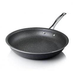 11 in. Aluminum Ultra-Durable Non-Stick Diamond Infused Round Fry Pan by GRANITESTONE