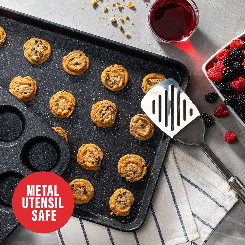 Professional 5-Piece Titanium and Diamond Infused Non-Stick Bakeware Set by GRANITESTONE - Image 8