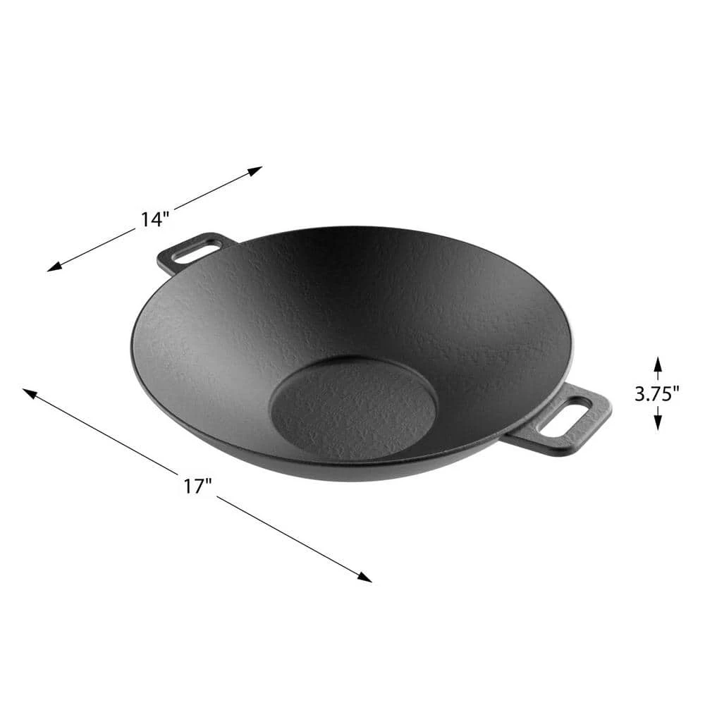 Cast Iron Wok with Handles by Classic Cuisine - Image 5