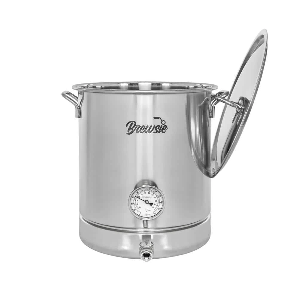 16 Gal/ 64 QT Stainless Steel Home Brew Kettle w/Dual Filtration by Concord - Image 5