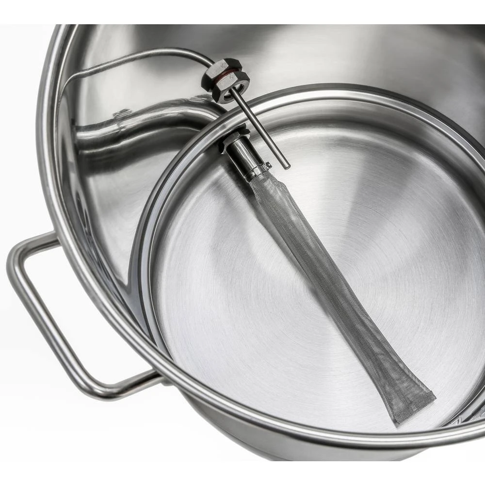 16 Gal/ 64 QT Stainless Steel Home Brew Kettle w/Dual Filtration by Concord - Image 3