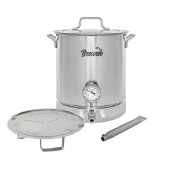 16 Gal/ 64 QT Stainless Steel Home Brew Kettle w/Dual Filtration by Concord