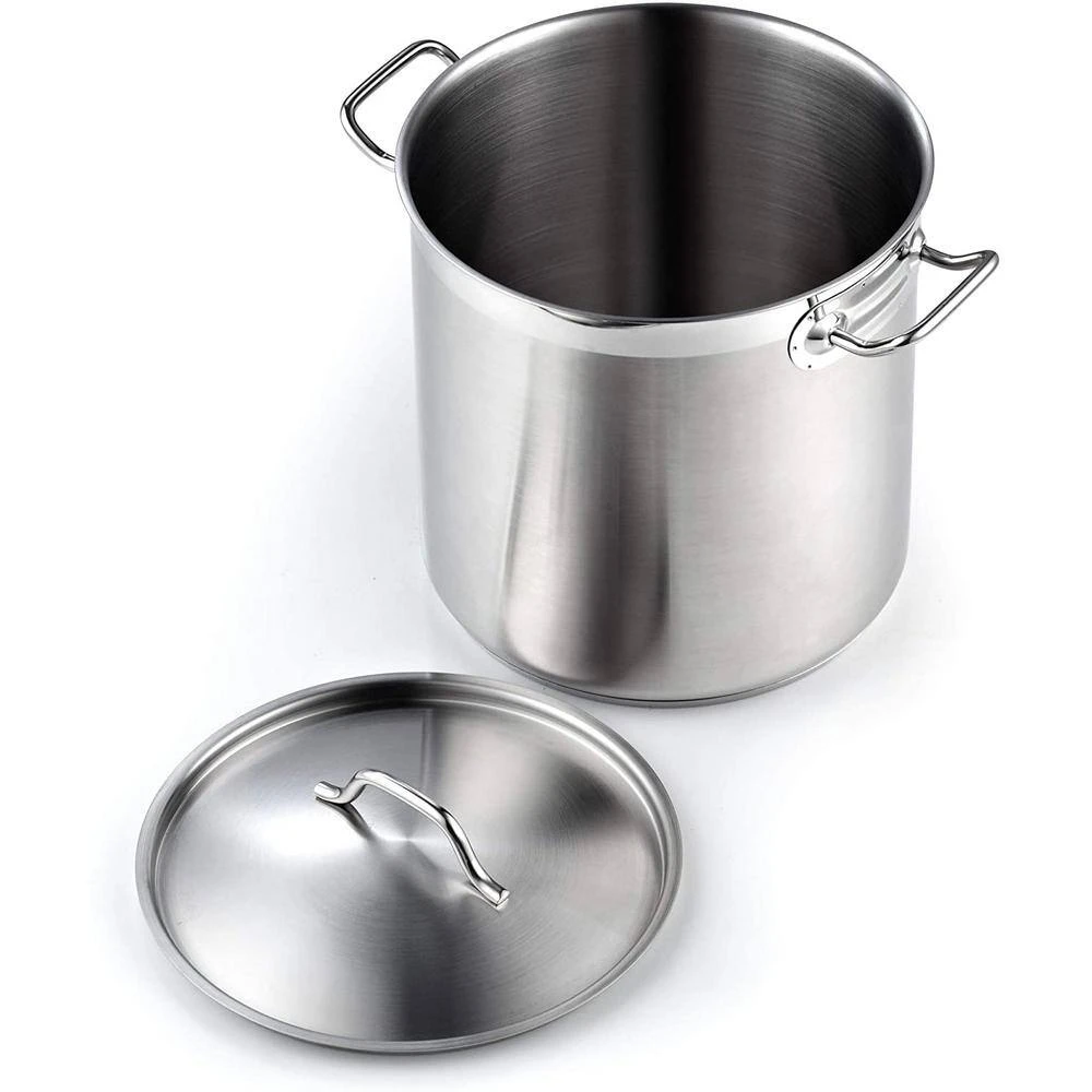Professional Grade 11 qt. Stainless Steel Stock Pot with Lid by Cooks Standard - Image 3