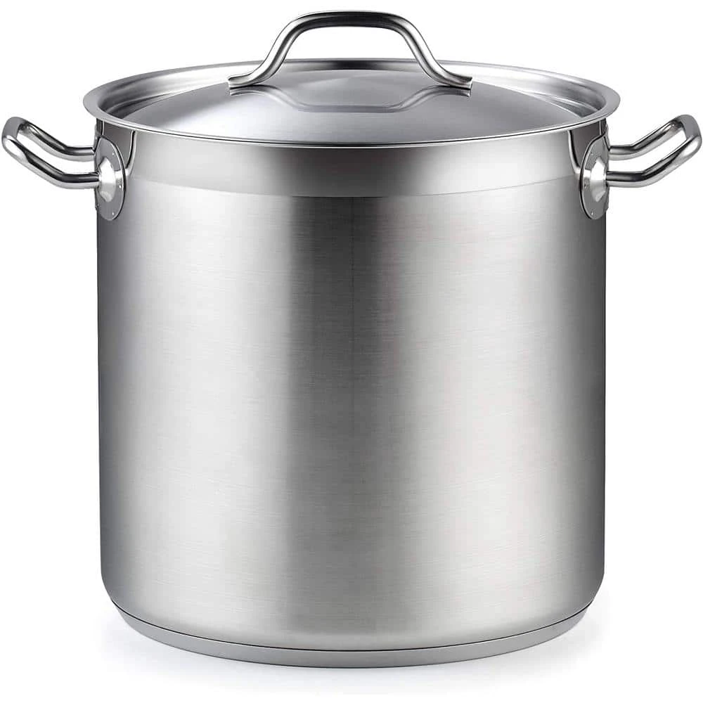 Professional Grade 11 qt. Stainless Steel Stock Pot with Lid by Cooks Standard - Image 2