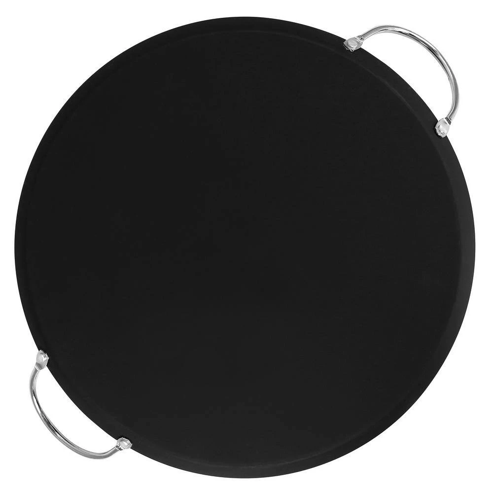 Stonefire 14 in. Carbon Steel Non Stick Comal Grill Pan by Oster - Image 8
